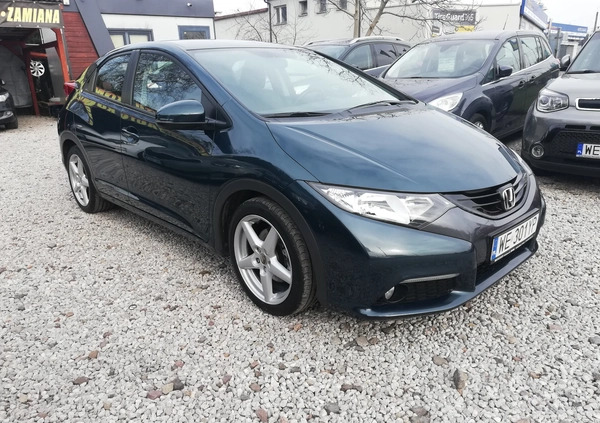 Honda Civic cena 45900 przebieg: 185000, rok produkcji 2013 z Piastów małe 191